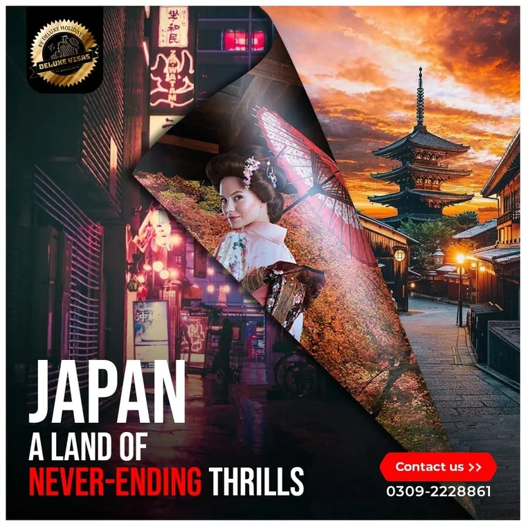Japan travel campaign, social by Kalstech