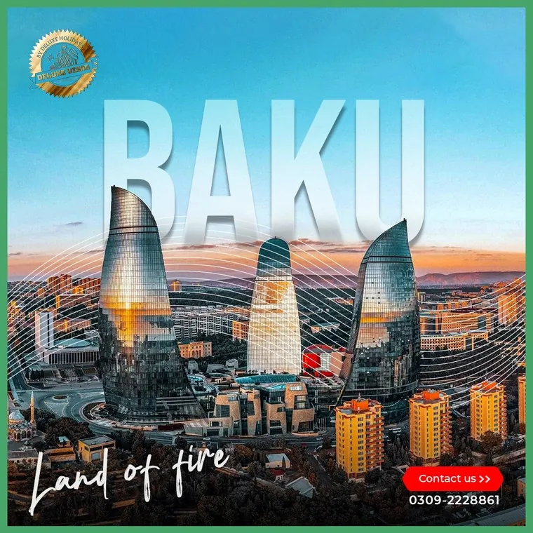 Baku travel campaign, social by Kalstech