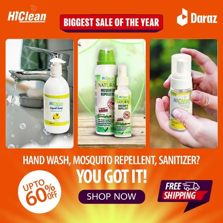 HiClean sale creative, campaign by Kalstech